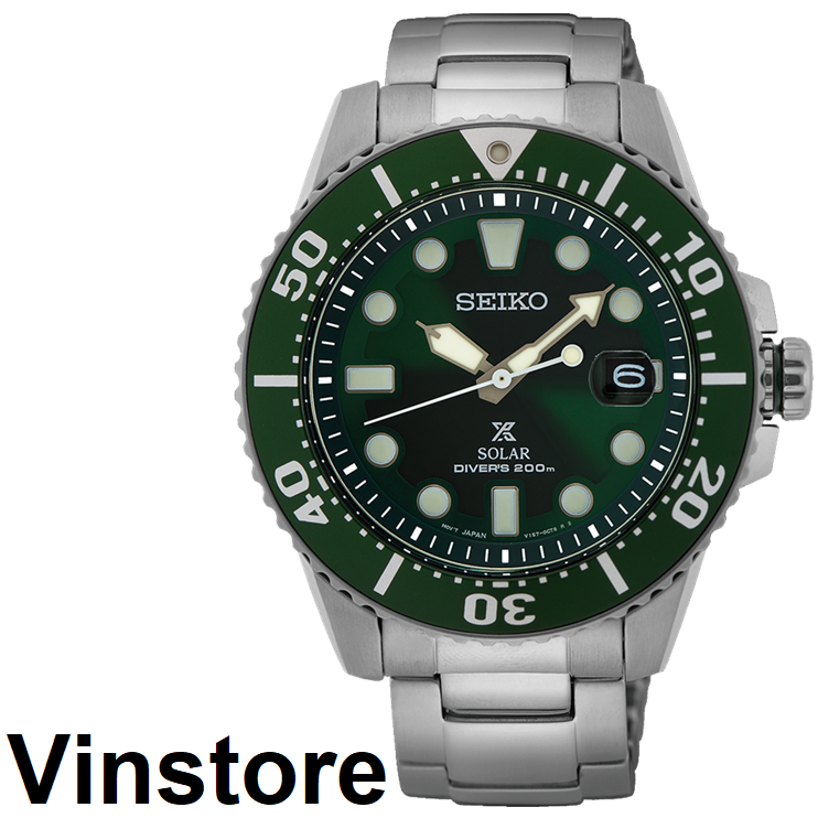 Vinstore] Seiko SNE579 Prospex Special Edition Asia Exclusive Solar Divers  Stainless Steel Green Dial Men Watch SNE579P SNE579P1 | Lazada Singapore