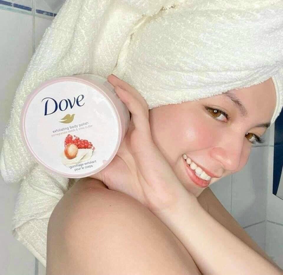 Tẩy Da Chết Dove Đức Hũ 225ml