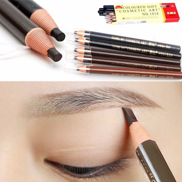 Chì Xé Vẽ Lông Mày (Hộp 12 Cây)