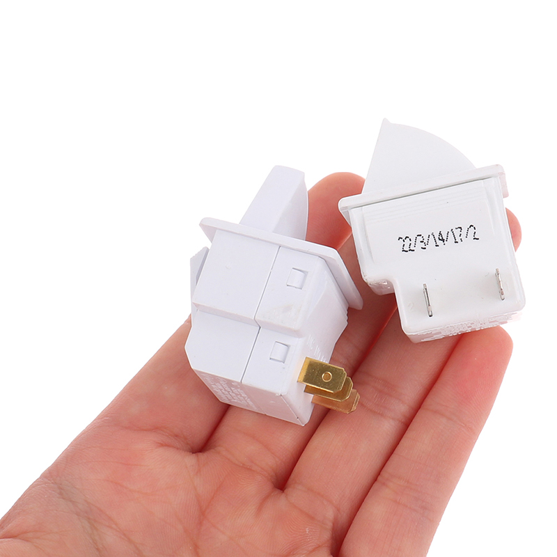 godessing 2-pin 3-pin plug Refrigerator Door Light Switch Parts Control Lighting Compatible With Rongsheng Hisense Haier Refrigerator Light Door Control Switch Parts Replacement
