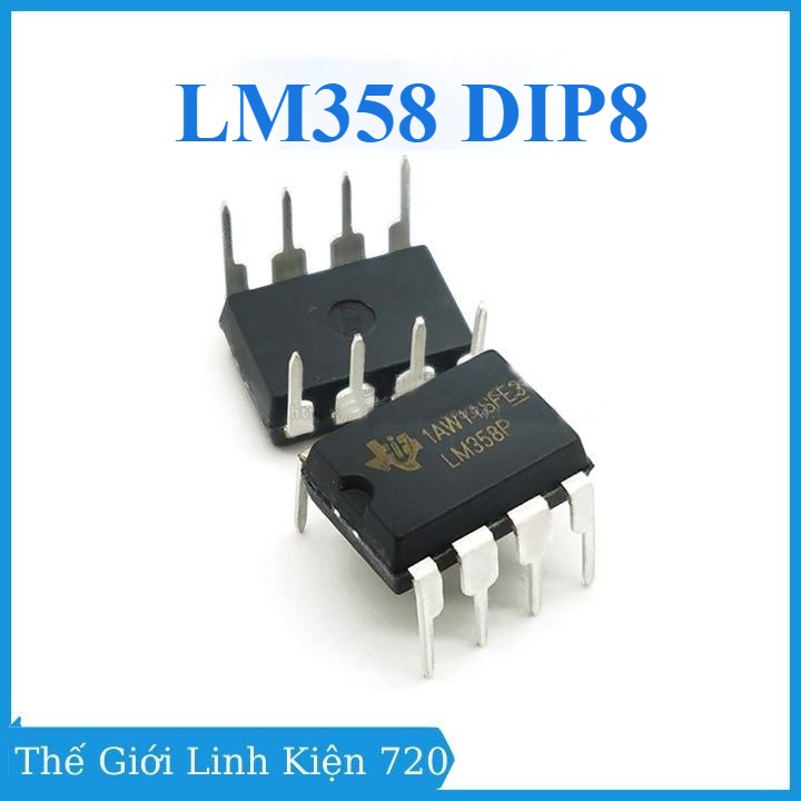 Lm358 dip, ic khuếch đại thuật toán