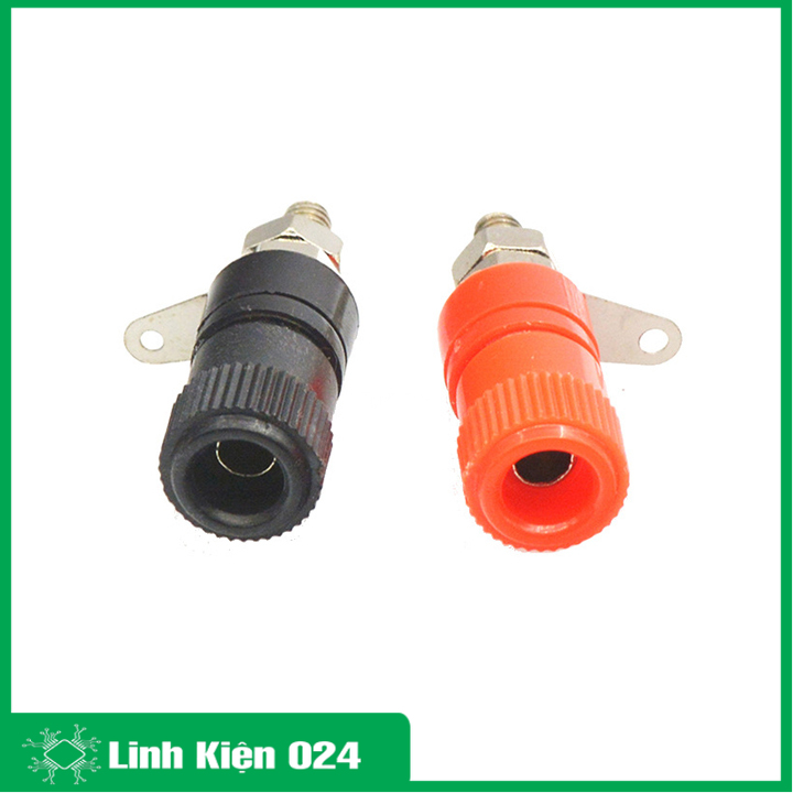 Jack đấu loa dài ( loại zin ) đỏ đen