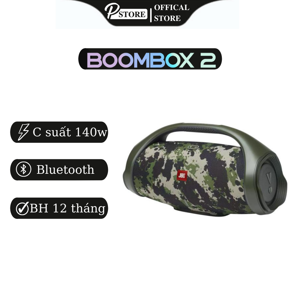 Loa bluetooth JBL Boombox 2 chính hãng PGI