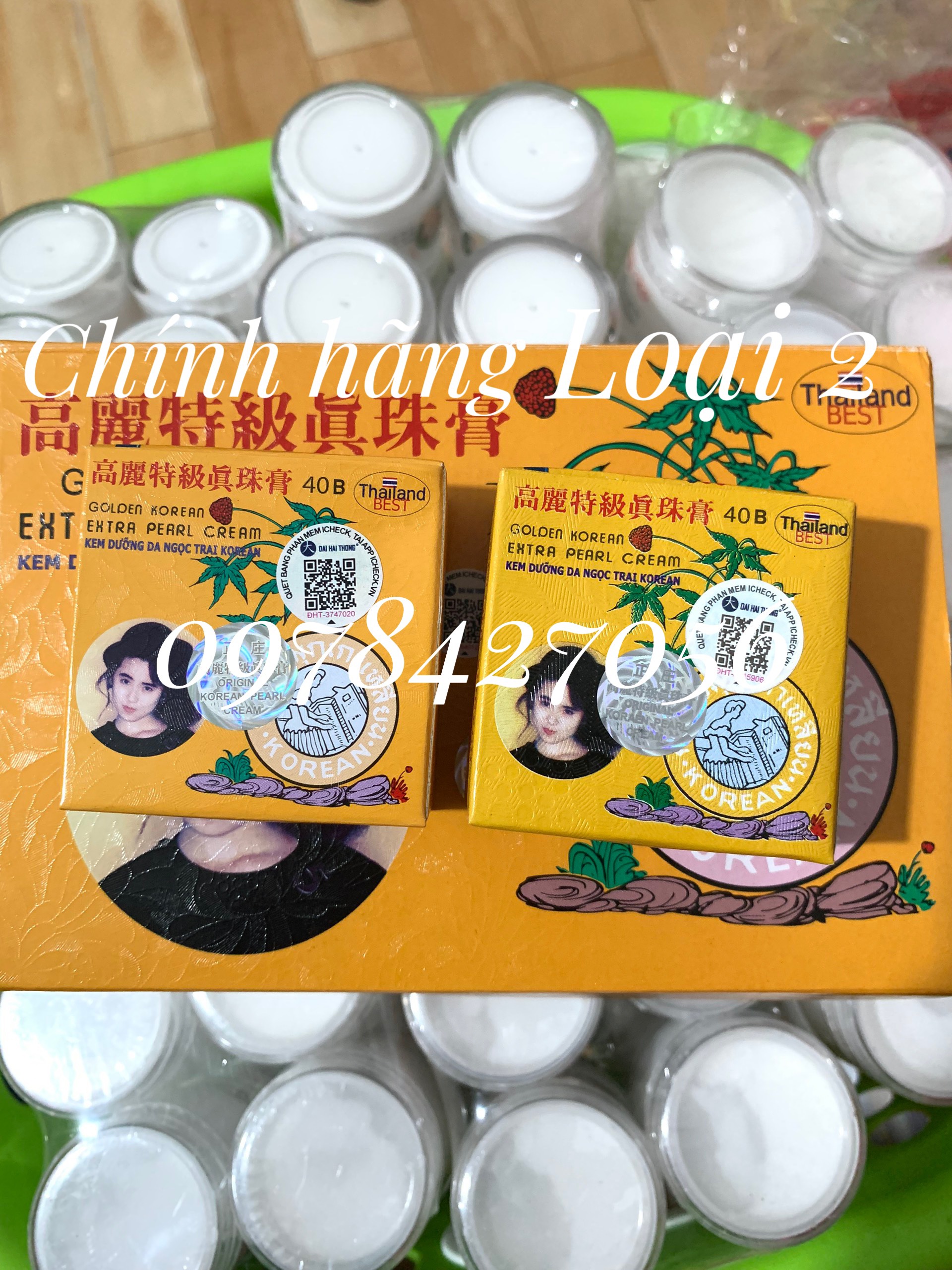 [CHÍNH HÃNG]Lẻ 1 hủ kem sâm vàng Thái Lan Loại 1