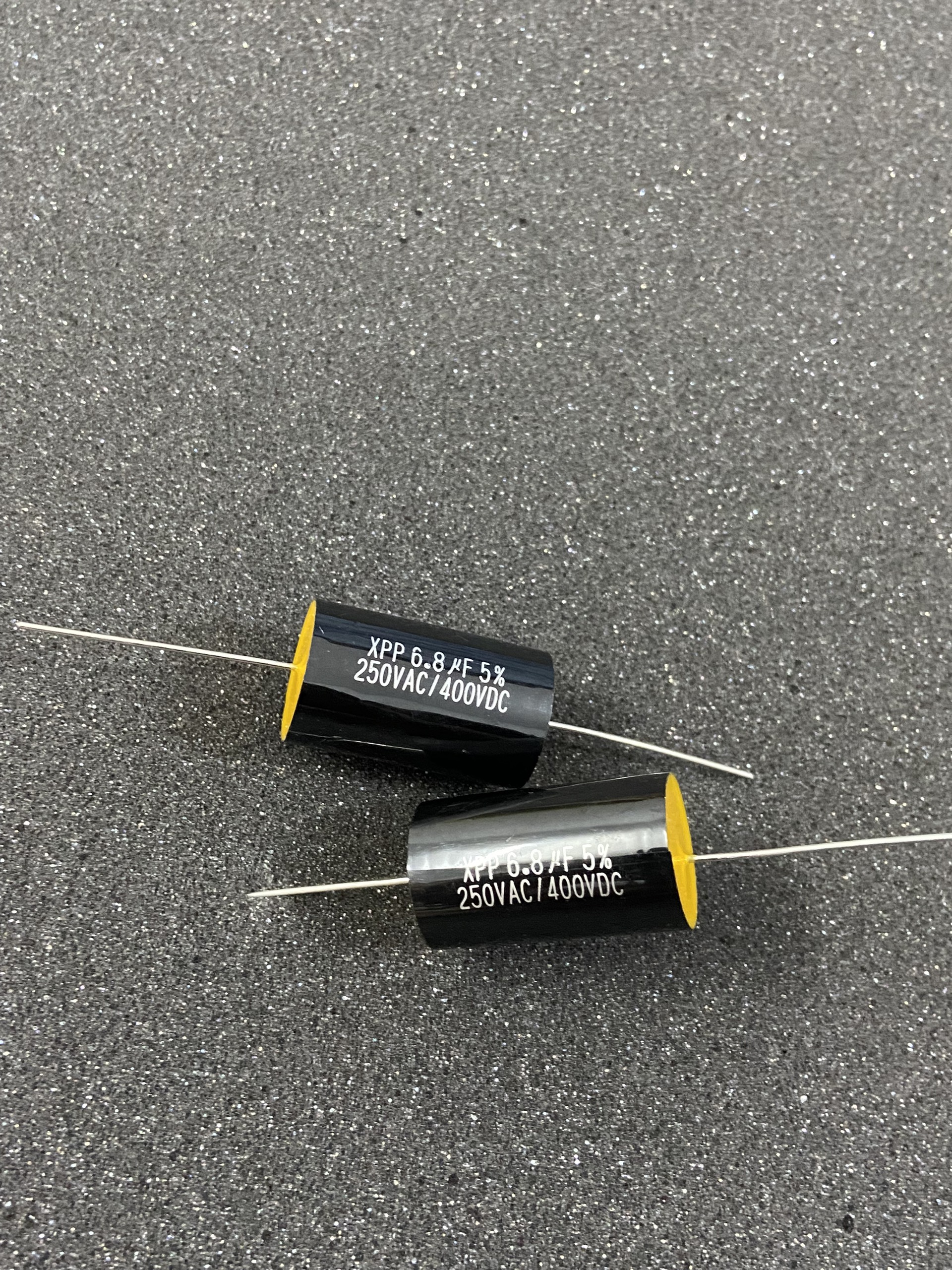 Tụ lọc phân tần cản loa treble 6.8uf 400v hàng cao cấp