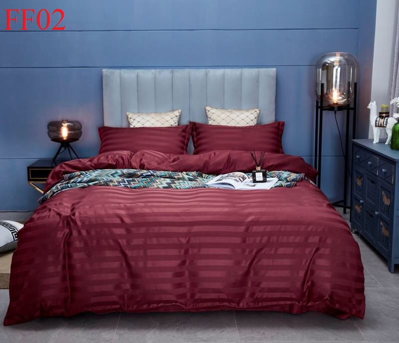 Bộ chăn ga gối cotton 3f phi lụa ff01-02-03-05-07-10