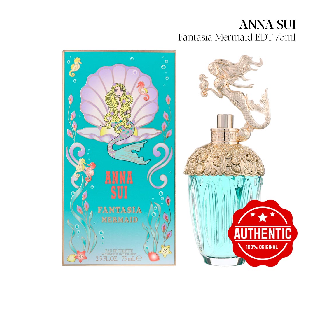 PERFUME ALLEY] Anna Sui Fantasia Mermaid EDT 75ml Lazada Singapore - Main Image