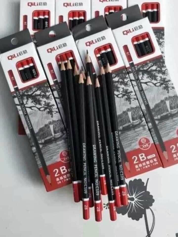 VIẾT CHÌ 2B ( 1 hộp 12 cây )