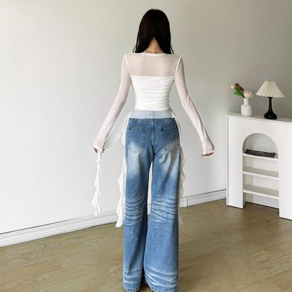 Fashion%20Streetwear%20Jellyfish%20Mesh%20Belt%20T-Shirt%20Y2K%20Elf%20Long%20Sleeve%20Slim%20Fit%20Crop%20Tops%20Irregular%20Unusual%20Ruffle%20Long%20Sleeve%20Tops%20Spring%20Summer%20-%20Image%204