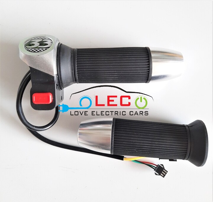 Tay Ga 133 Bọc Nhôm Có Nút Nhấn