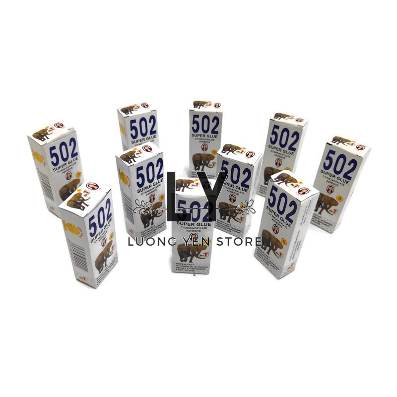 【Combo 10 chai】keo dán sắt , gỗ ,... đa năng con voi 502
