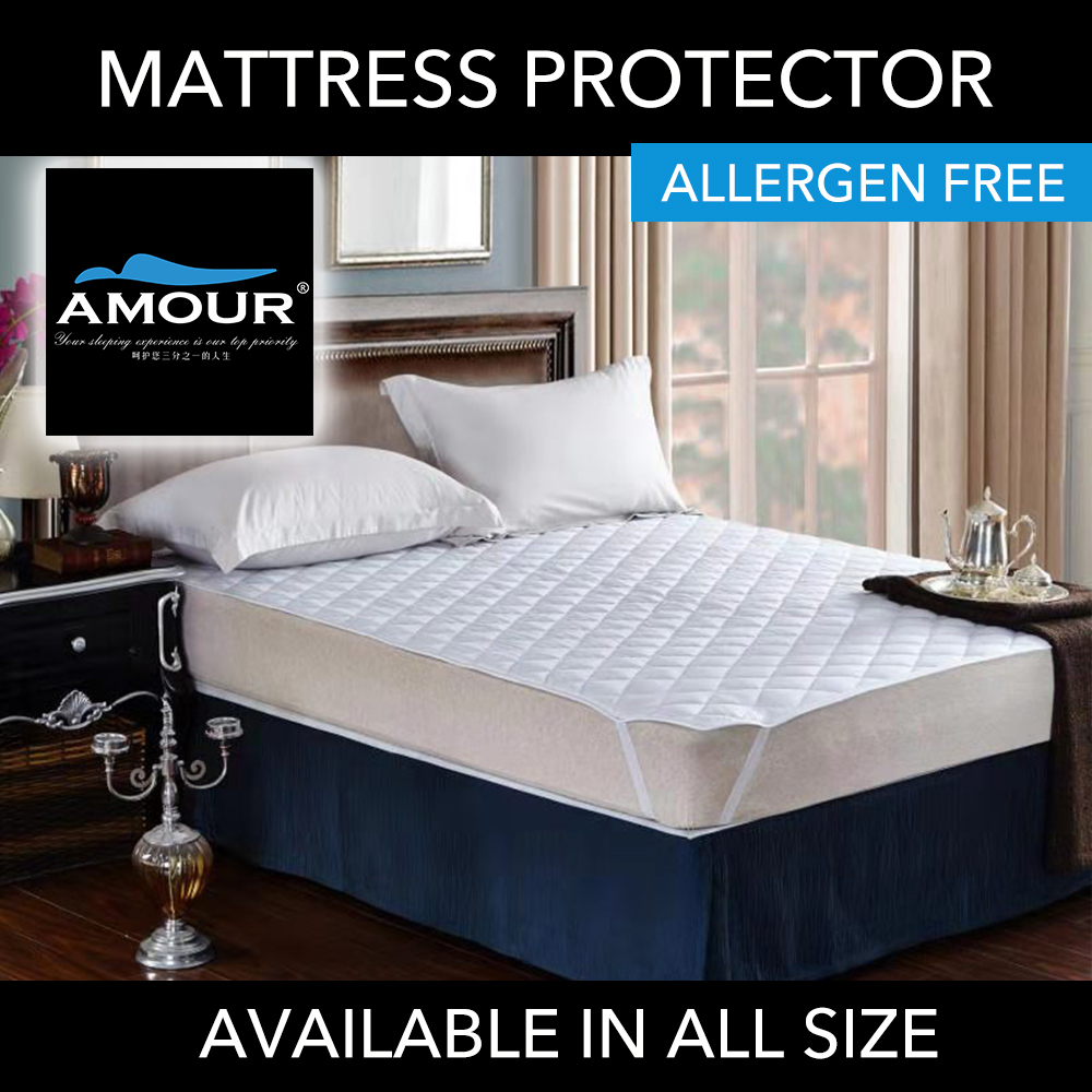 single plastic mattress protector