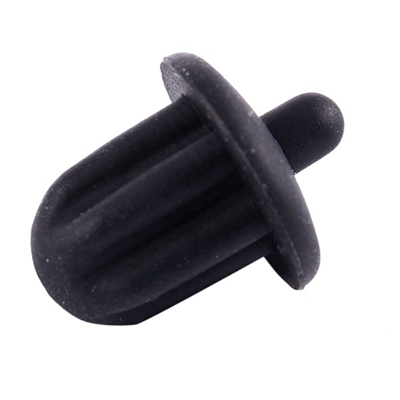 30X Black Rubber 6.35mm Audio Jack PC DVD Microphone Socket Dust Cover