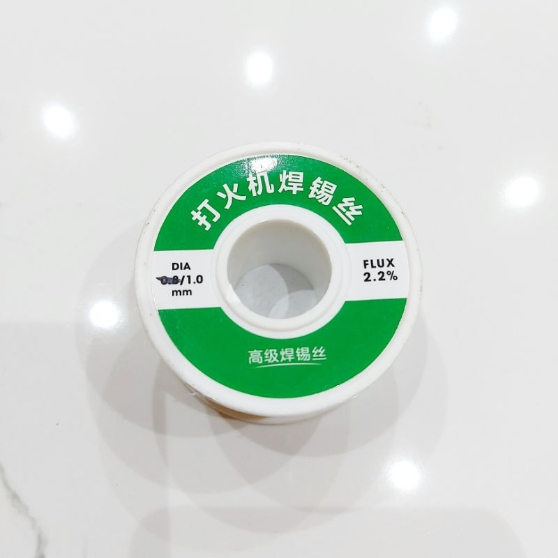 Thiếc Hàn 1.0mm 63/37 2.2% Flux Nhẹ Lửa 100g