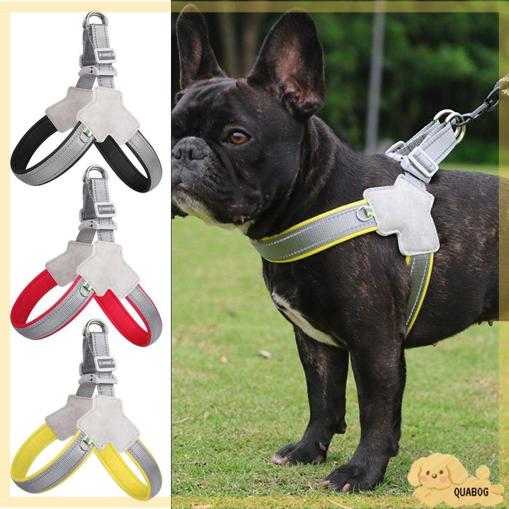 QUABOG Dog Rope Puppy Harnesses Dog Chest Strap Pet Harness Saddle Pet