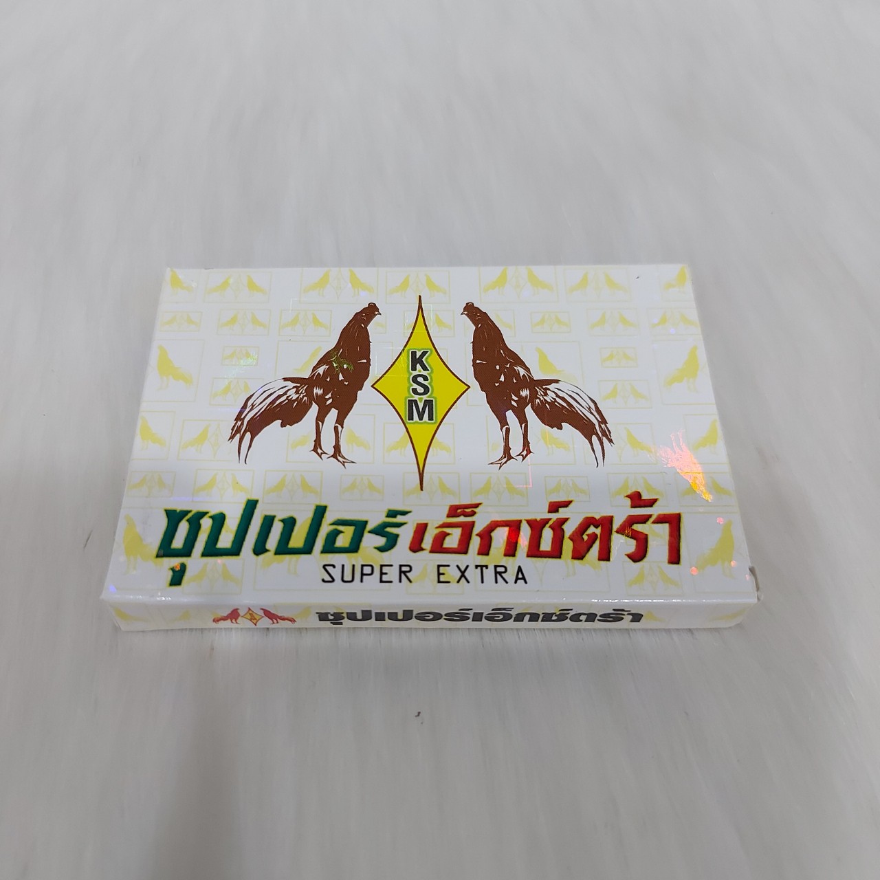 Super extra - thuốc gà đá cho uống 30 phút cho đá (tăng bo , tải cựa , lì đòn , hạn chế ối tốt) lampam thái lan- 1 hộp / 10 viên