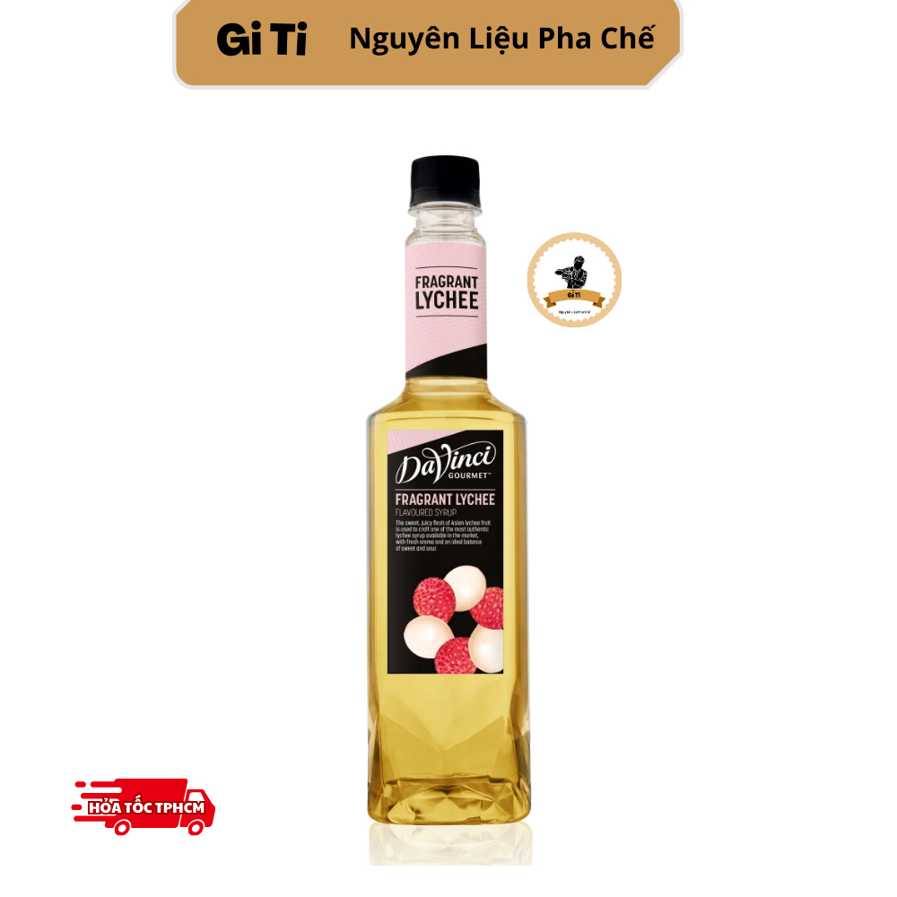 Siro/Syrup Davinci Lychee (Vải) 750ml