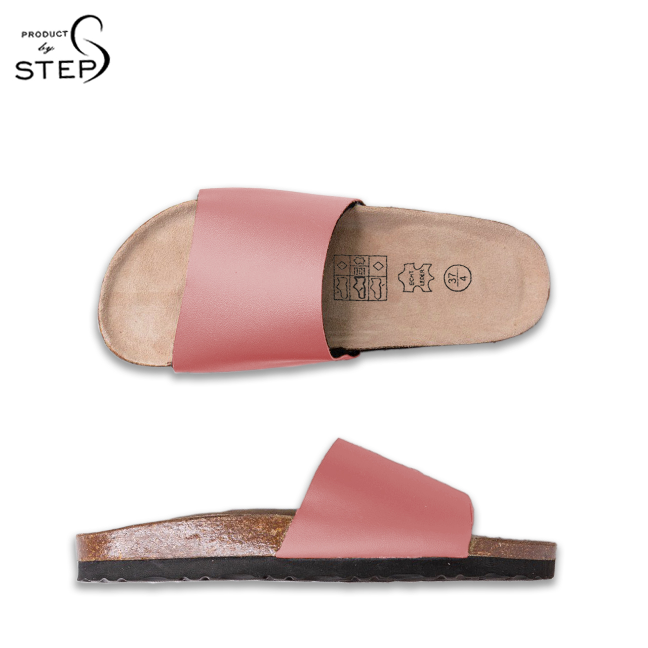 [HCM]Dép đế trấu Unisex Giả da quai ngang ( SIZE 40-44)