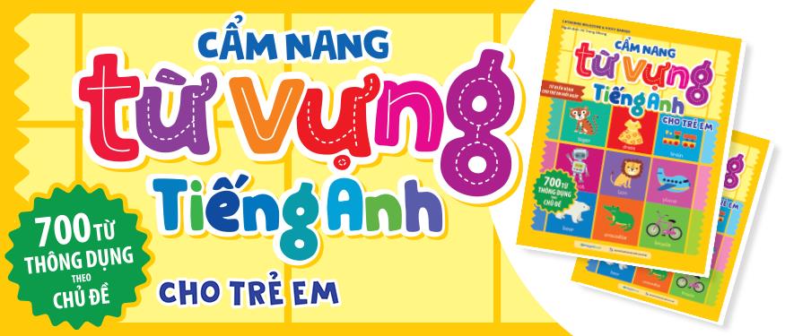 Sách - Cẩm nang từ vựng Tiếng Anh cho trẻ em