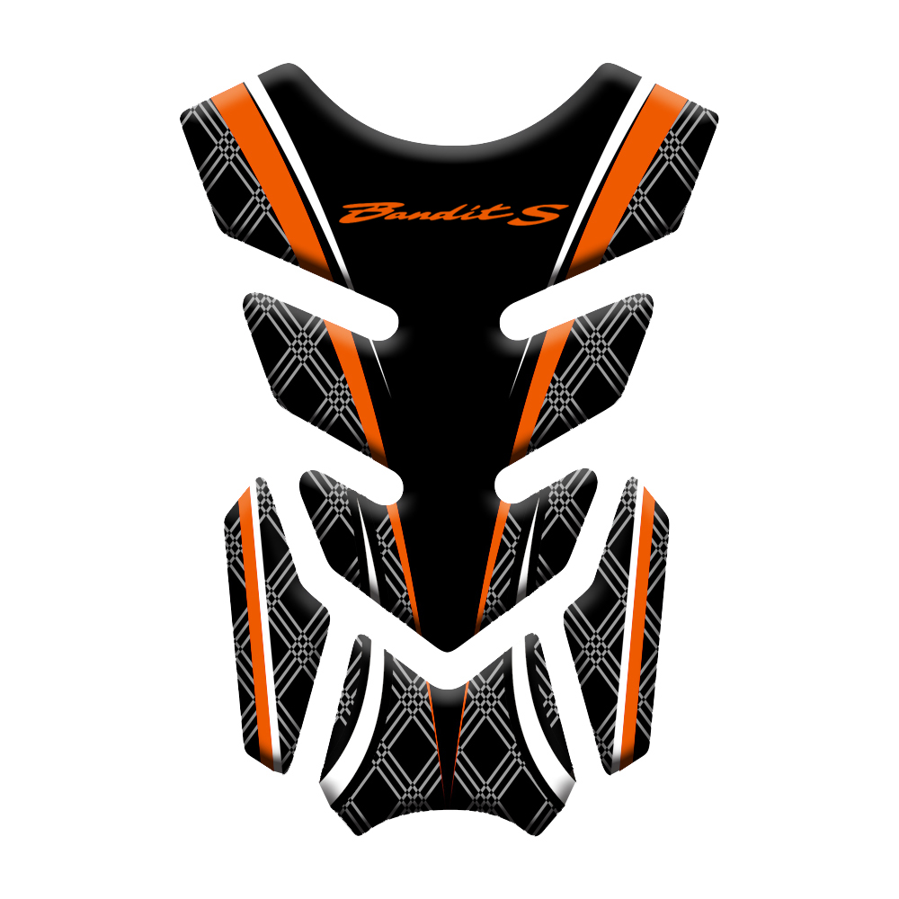 NEW 【Too much love!】3d Motorcycle Tank Pad Gel Protector Sticker Bandit Tankpad Case For Suzuki Bandit 600 650 1200 1250 650s 600s Abs. 