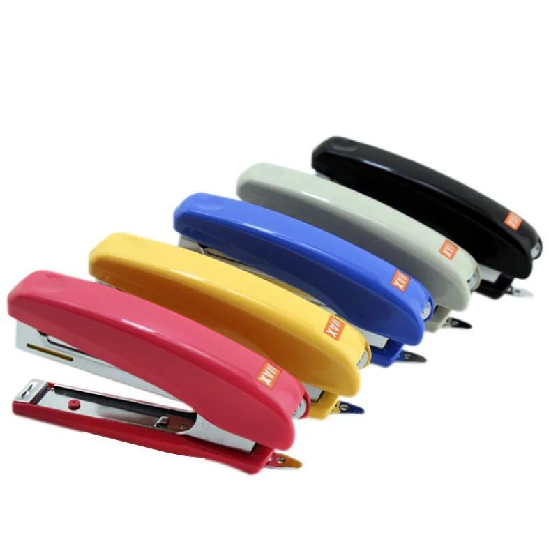 Japan MAX HD-10D Labor-saving Mini Portable Small Stapler with a Stapler Can Be Ordered 20 Pages 10 Stapler for Office Students