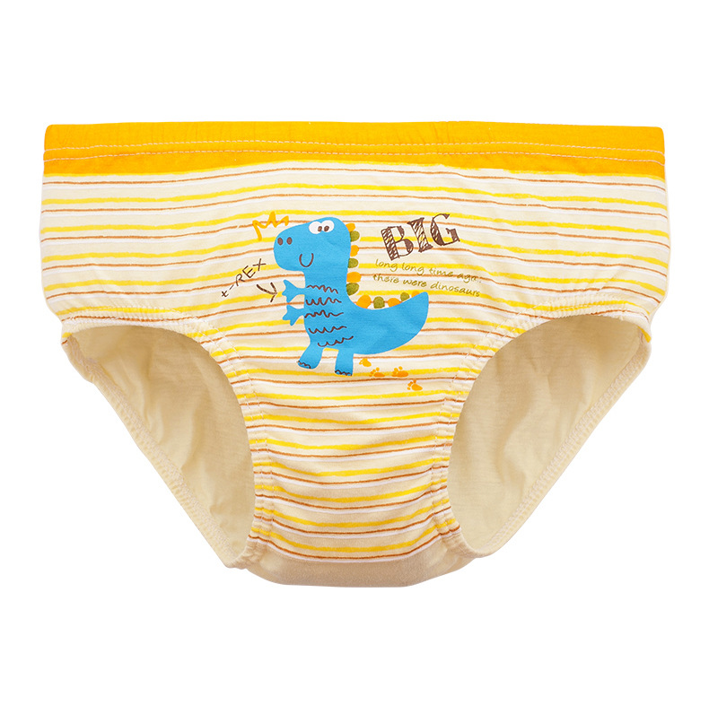 [HCM]Set 5 quần lót trẻ em Khủng Long Xanh Dương cotton Hàn Quốc dành cho bé trai
