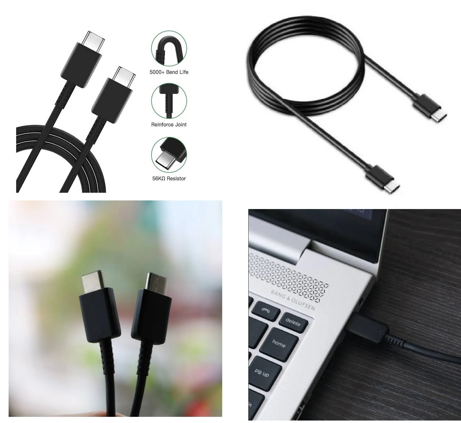 Cáp Sạc Nhanh 25W Samsung 2 Đầu Type C Zin hãng ( Dài 1M )