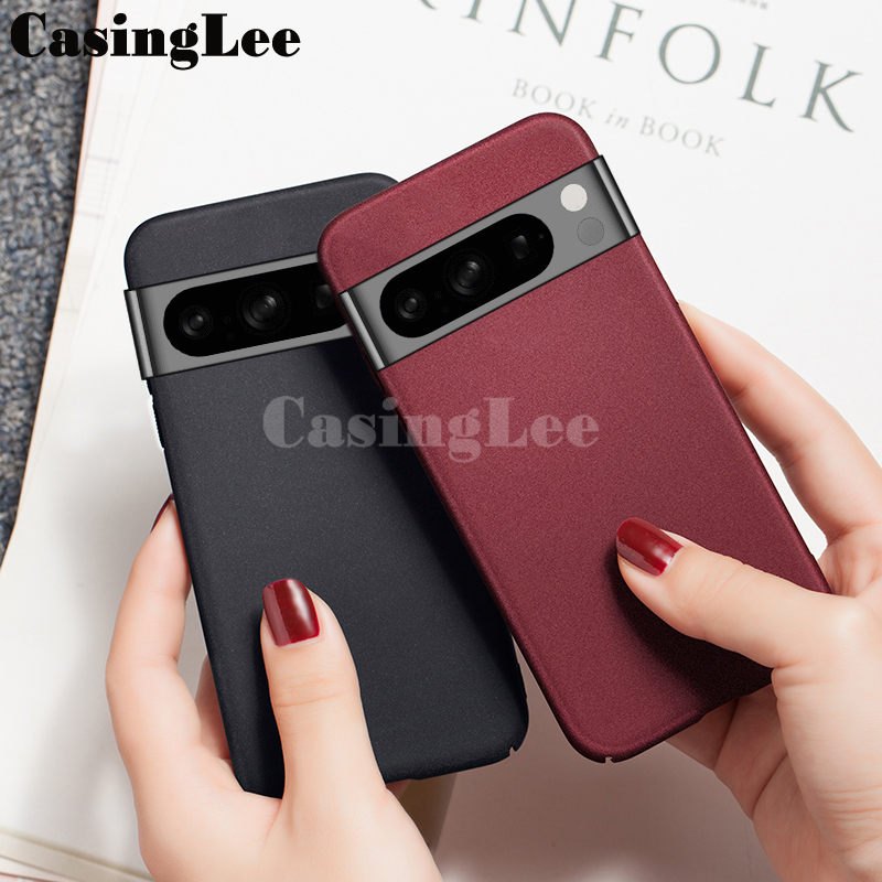 For Google Pixel 9 Pro XL case Matte Silicone Soft Sandstone Super Scrub Non-slip Cover For Google Pixel 9 Pro XL Back Cover Phone cases. 