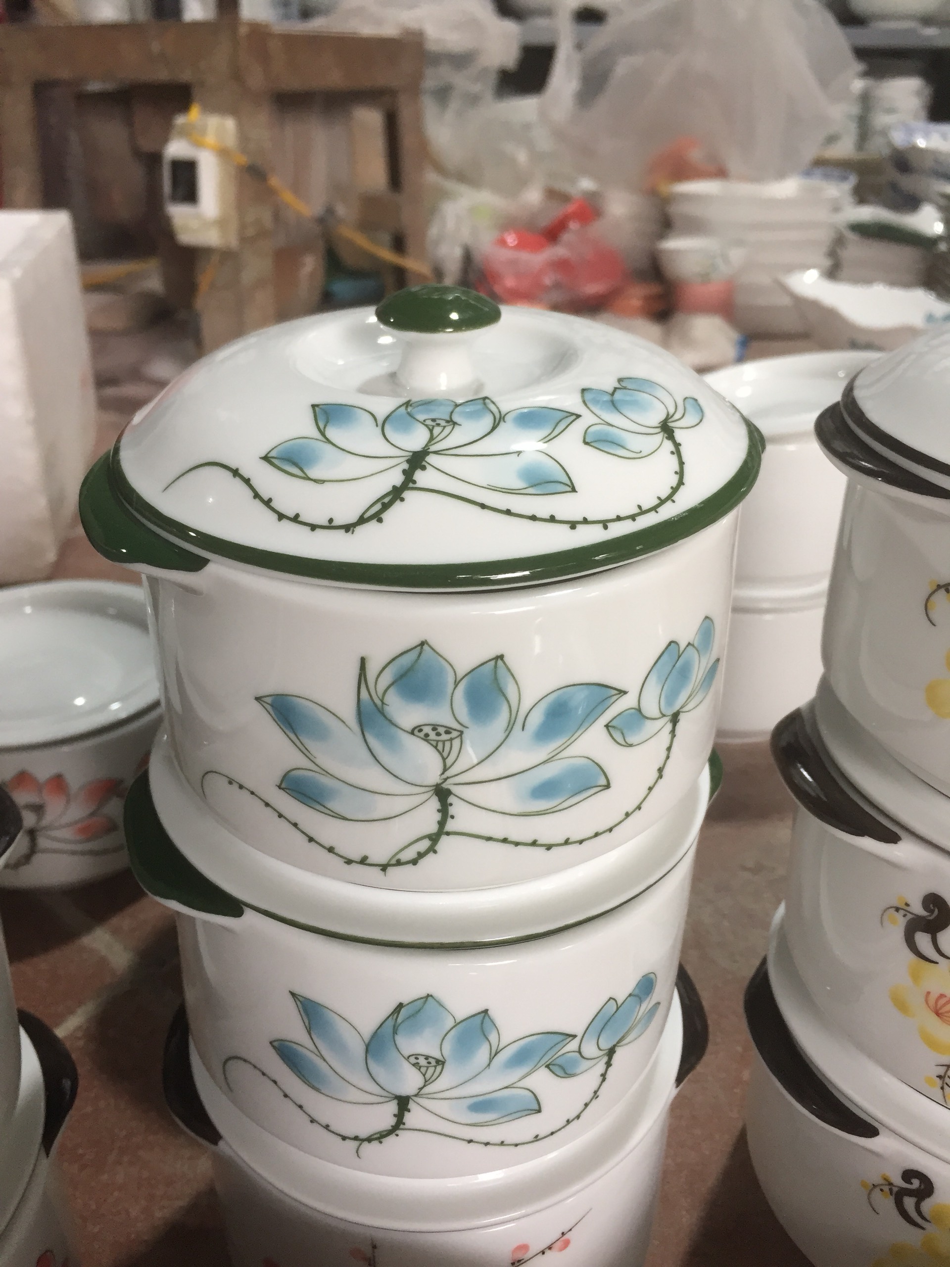 HŨ SUP SỨ BÁT TRÀNG 600ML