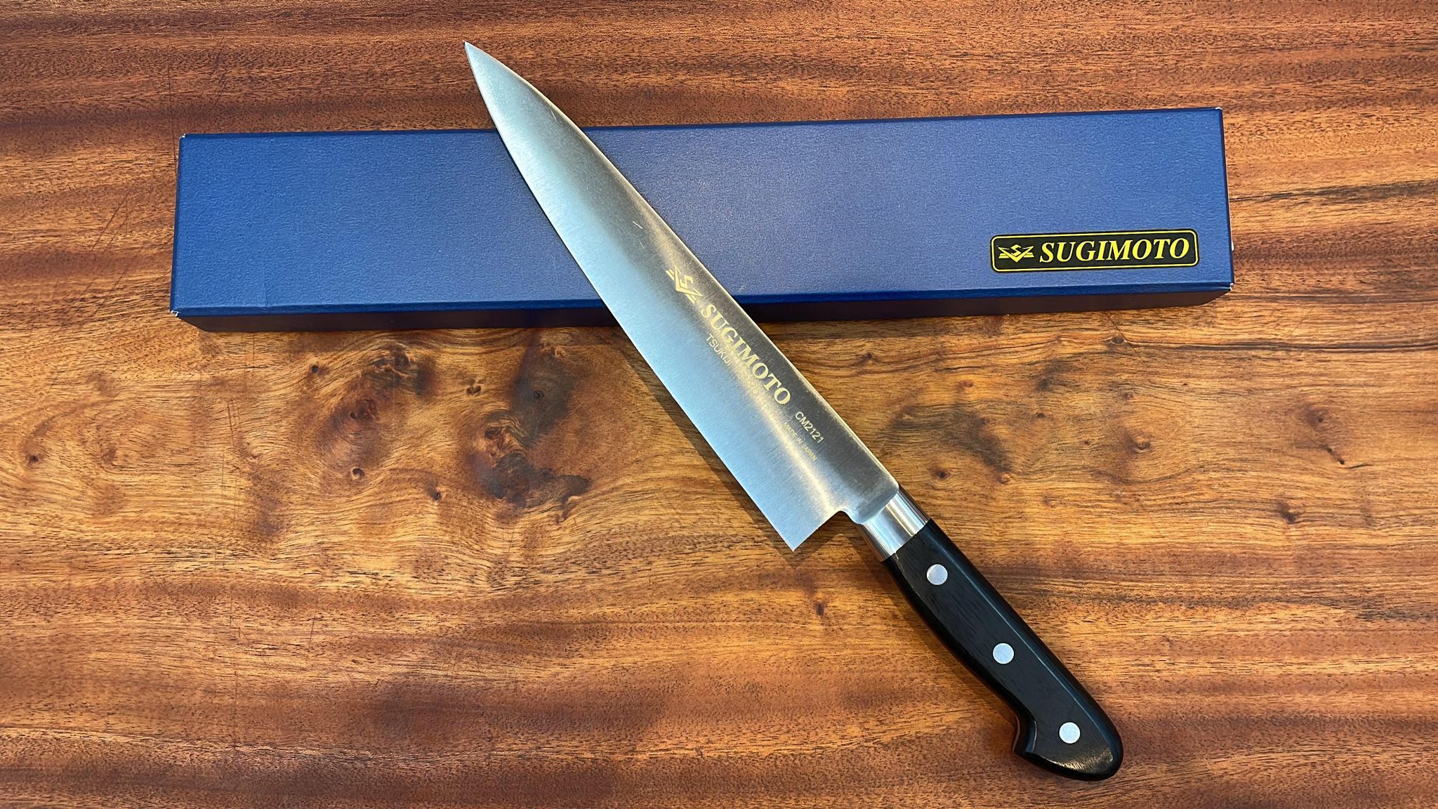 Sugimoto CM2121 Gyuto/Chef Knife 210mm, Western Style Handle