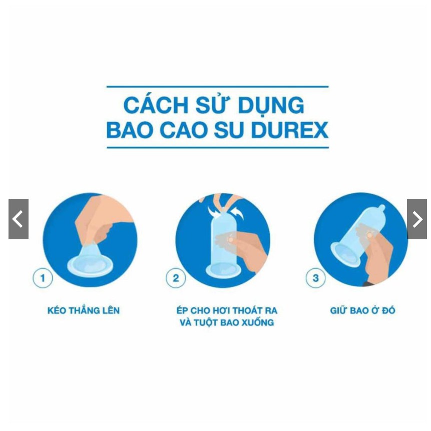 Bao cao su siêu mỏng Durex Invisible Extra Thin Extra Sensitive 1 Hộp 10 Bao