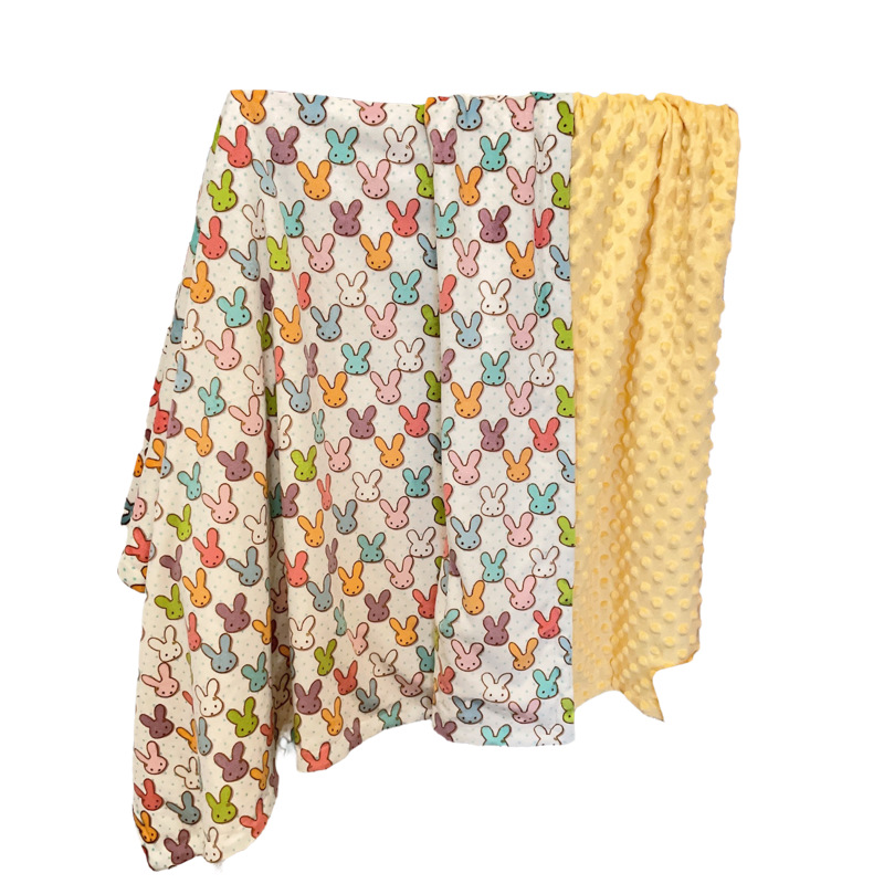 Baby Minky Blanket Dotted Soft Aircond Blankets Cover Lazada Singapore