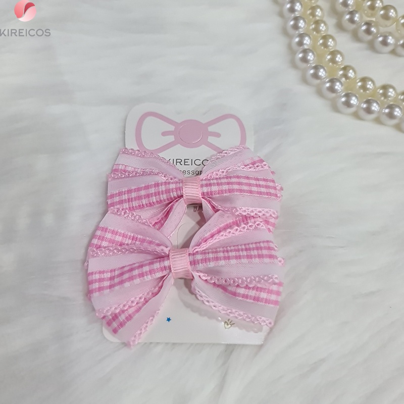 Set 2 Kẹp Nơ Siêu Cưng Cho Bé Yêu - kireicos