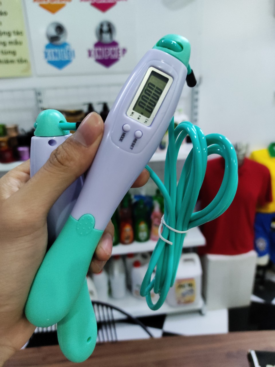 dây nhảy đếm số