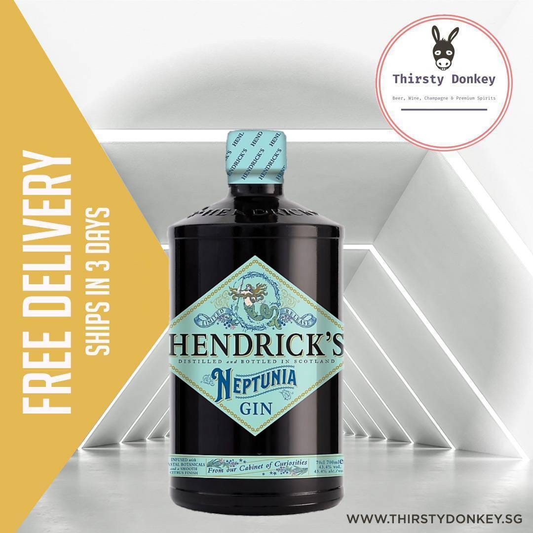 Hendrick’s Neptunia Gin 700ml Limited Release Lazada Singapore
