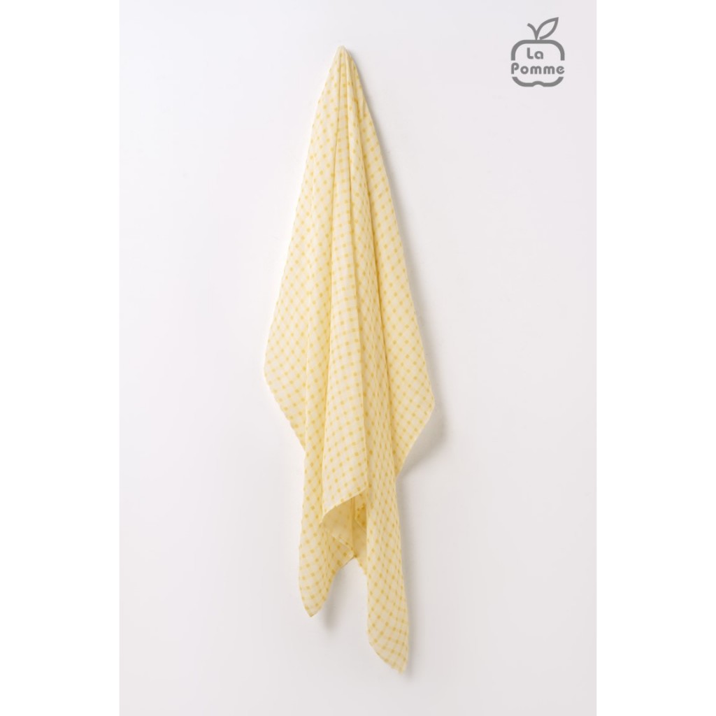 K002 Set 2 Khăn sữa sợi tre lụa La Pomme phối màu (75x75cm) - Nắng mùa xuân