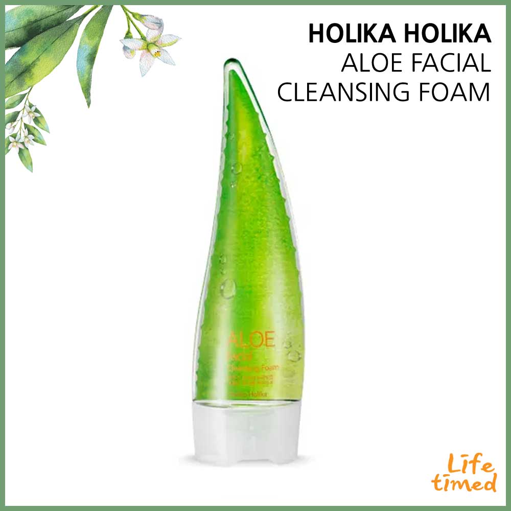 Aloe facial store cleansing foam