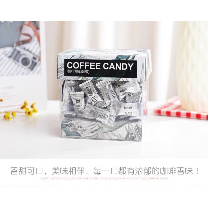 (4 Vị) Kẹo Coffee Candy Đài Loan Hộp 70g