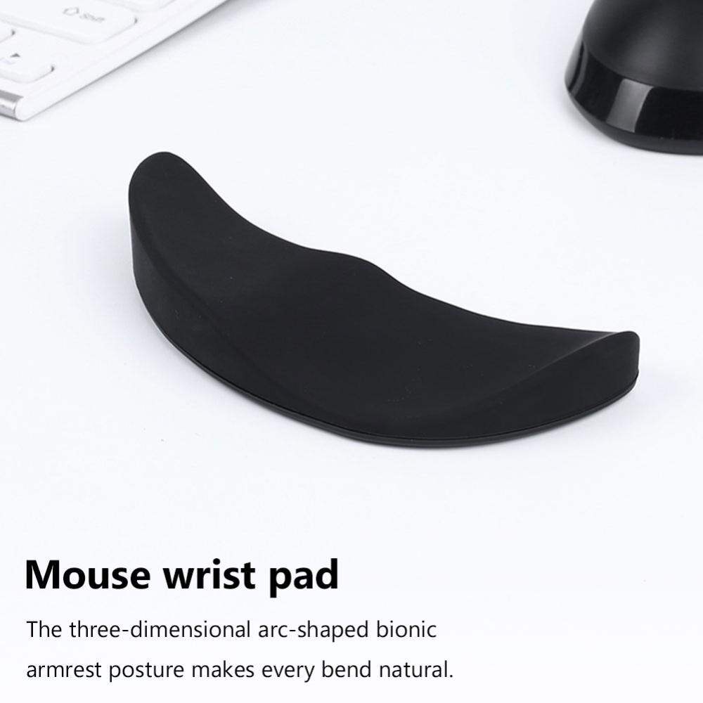 Mouse Pad Soft Silicone Hand Wrist Rest Mouse Mat Ergonomic for Game PC Computer
