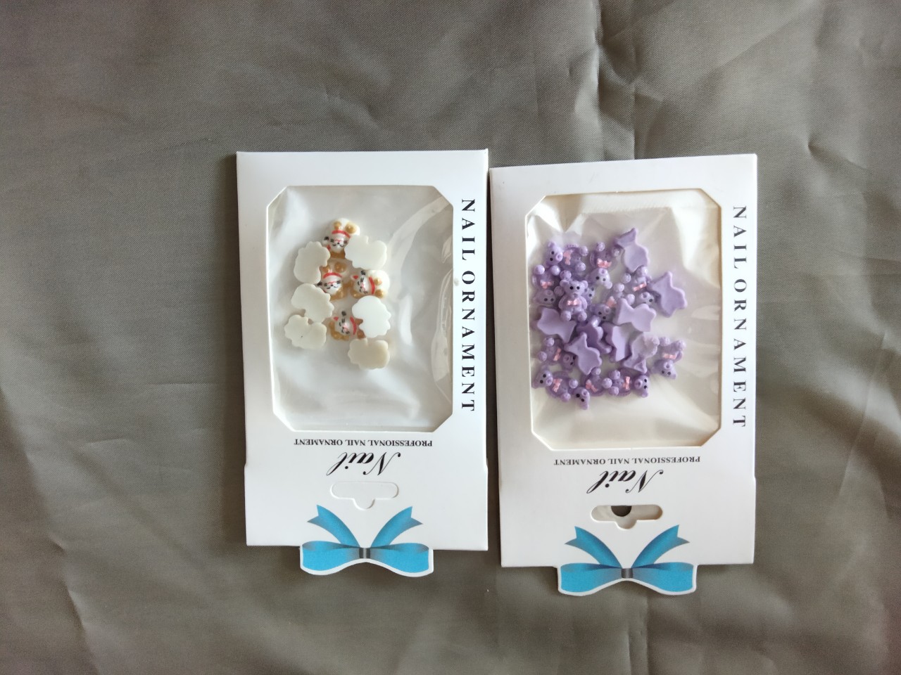 1 Charm nơ các loại trang trí móng