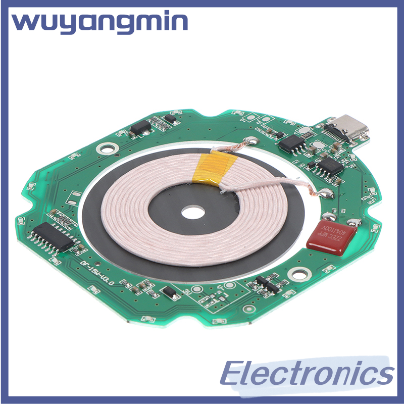 wuyangmin 15W Qi Fast Wireless Charger PCBA Circuit Board Transmitter Module+Coil Charging