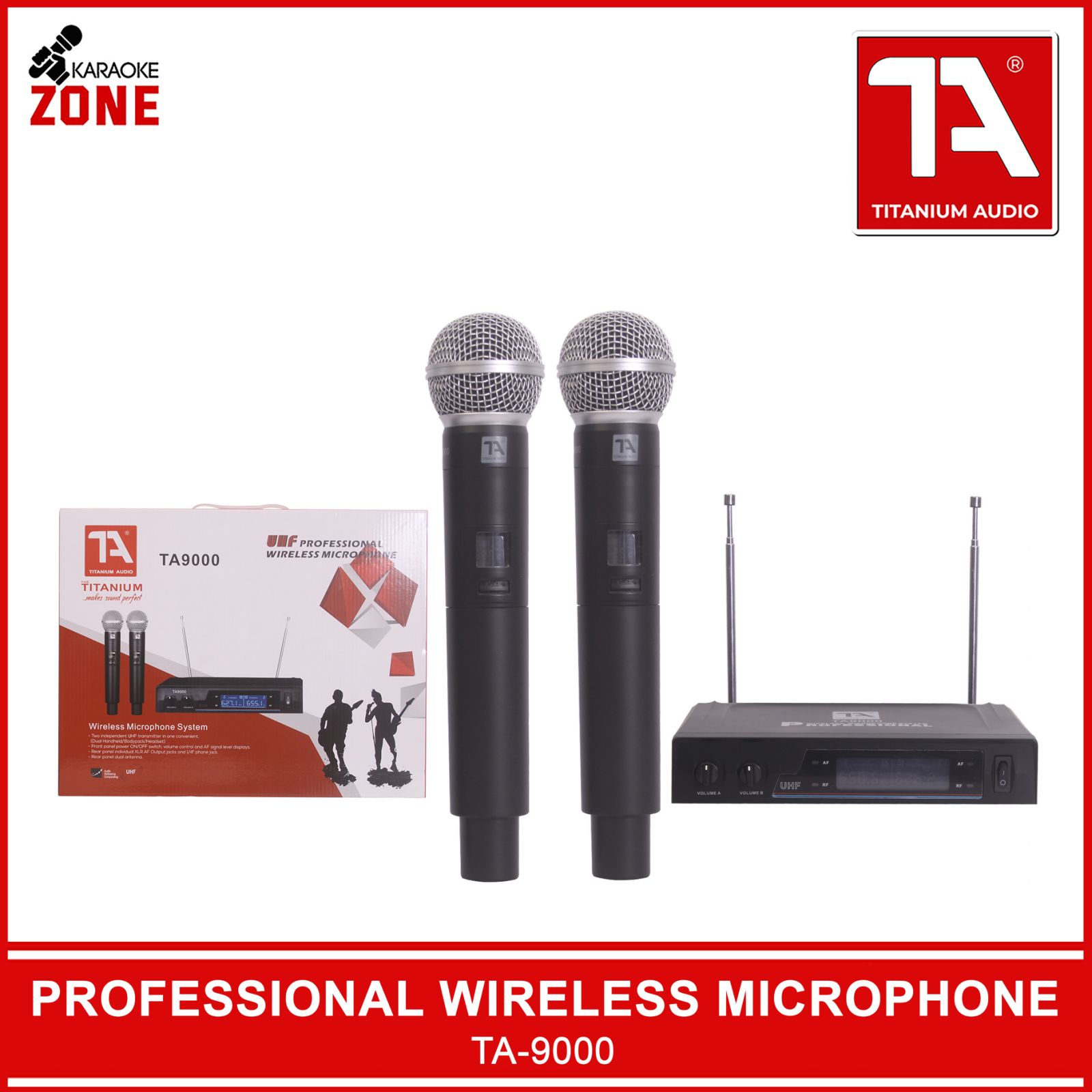 Titanium Audio TA9000 / Wireless Microphone / Titanium Audio TA9000