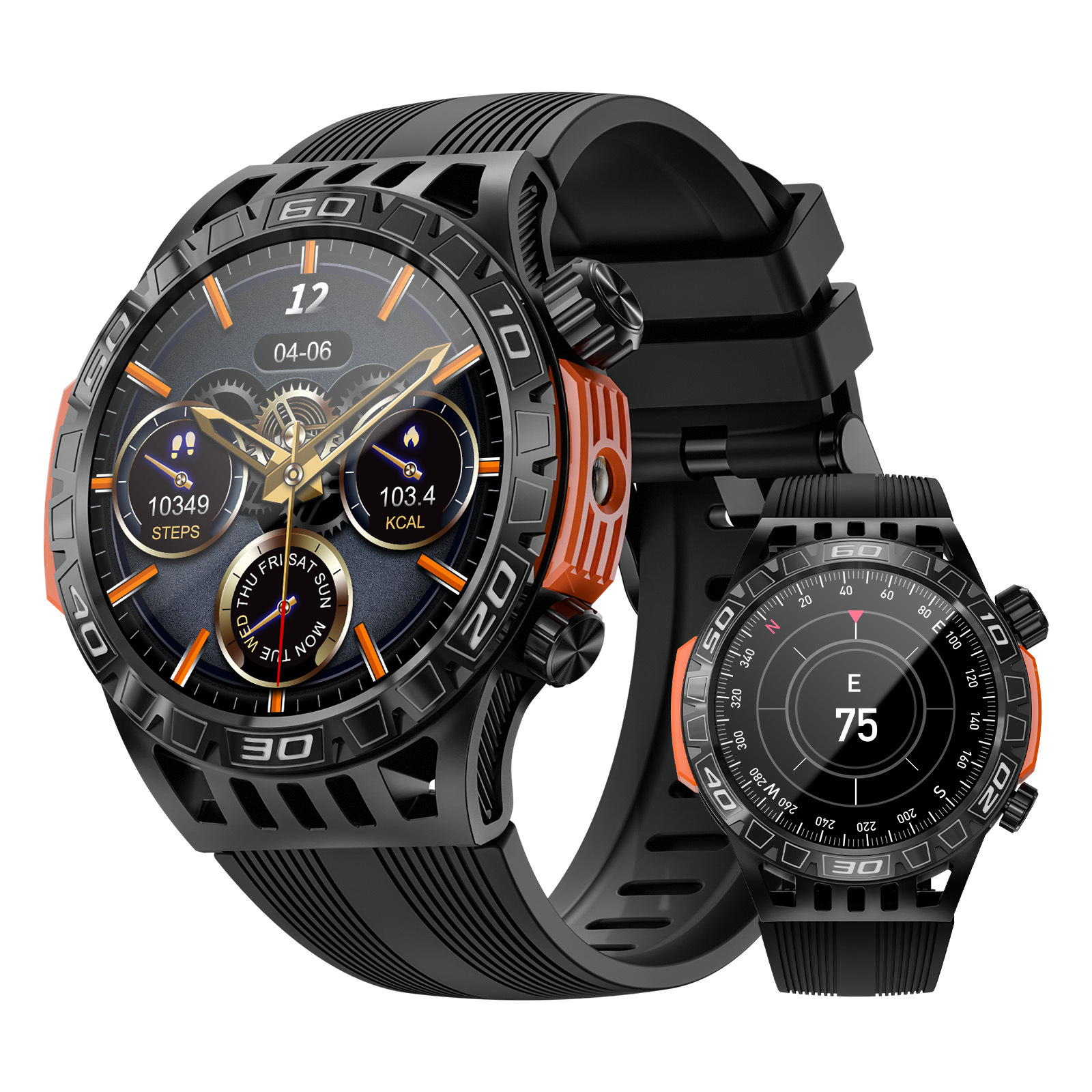 LOKMAT%20ZEUS%206%20PRO%20AMOLED%20Screen%20GPS%20Positioning%20Smart%20Watch%20-%20Image%205