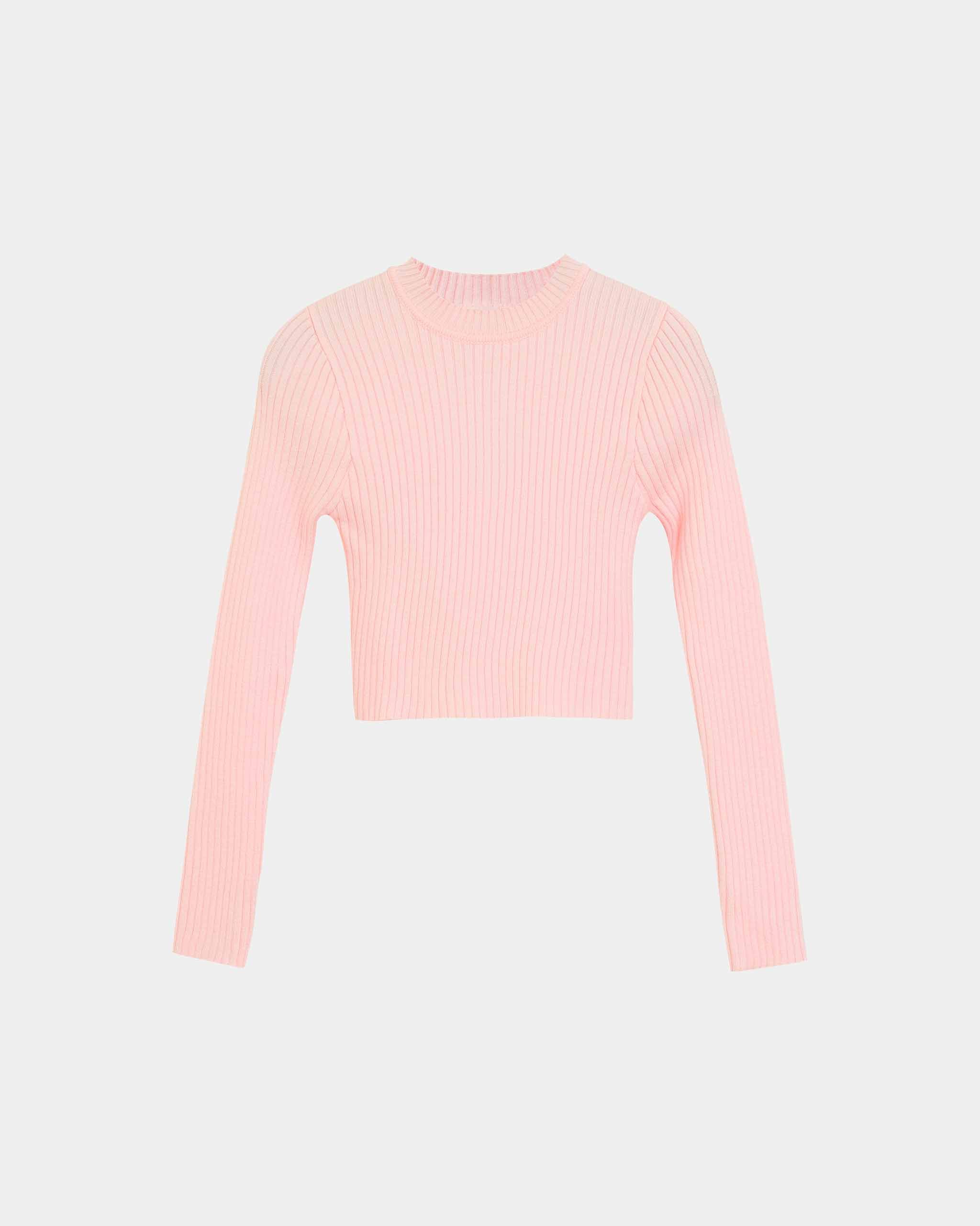 Áo thun tay dài nữ SSSTUTTER len thỏ mịn BARBIE KNIT