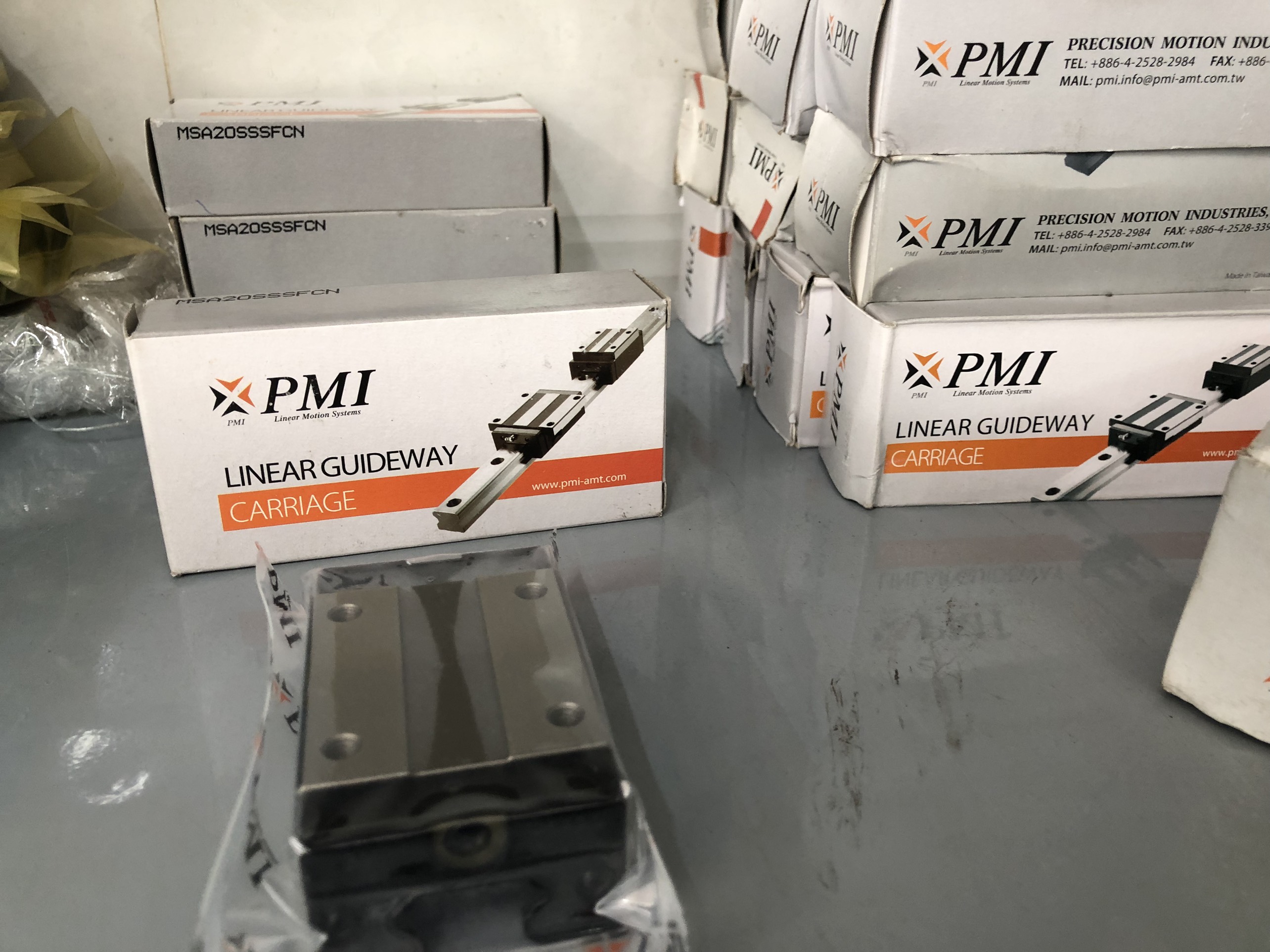 Con Trượt PMI MSA15ES, MSA20ES, MSA25ES, MSB15, MSB20, MSB25 , MSA15S, MSA20S, MSA25S, MSB15S, MSB20S, MSB25S