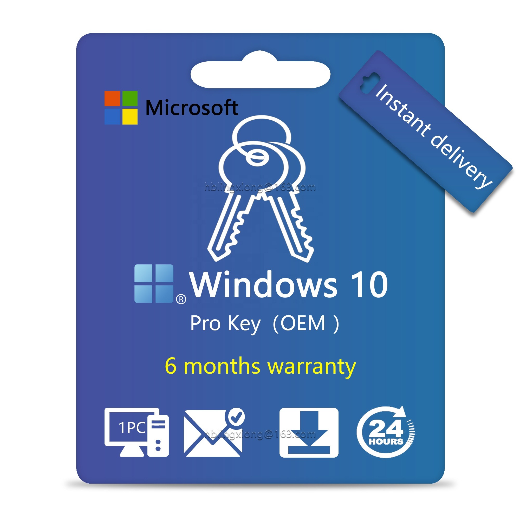 windows 10 pro key instant