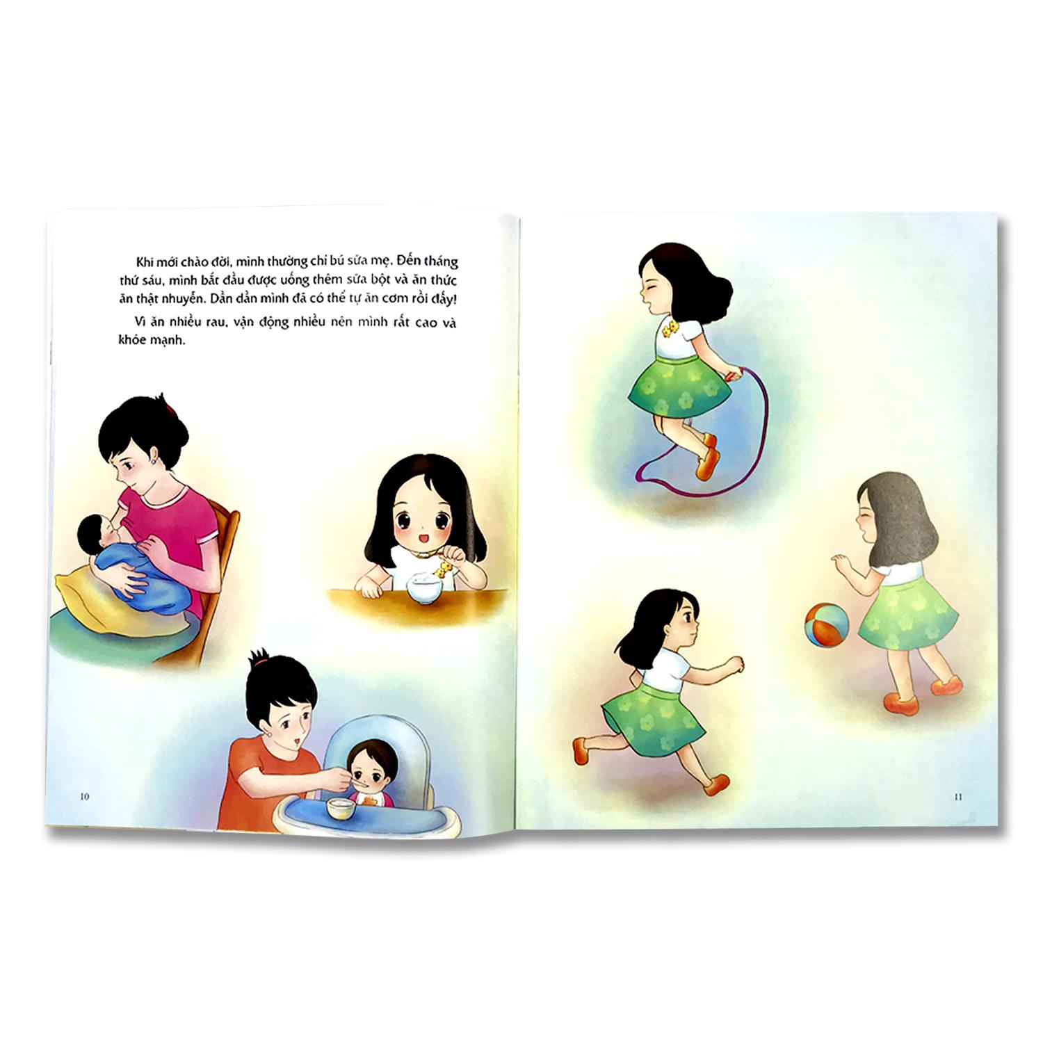Sách Giáo dục giới tính và nhân cách dành cho bé gái - Mọi điều bé gái cần phải biết (Bộ 4 quyển, lẻ tùy chọn)