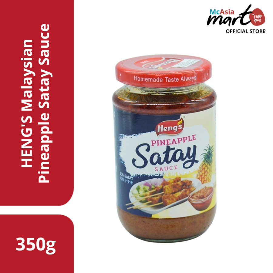 Hengs Malaysian Pineapple Satay Sauce 350G Lazada PH