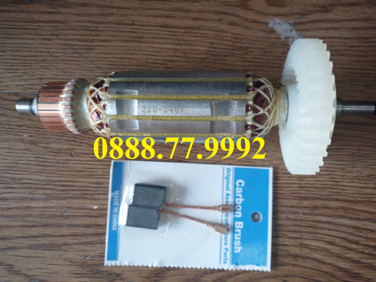 Ruột máy mài góc và than 850w total tg108100365
