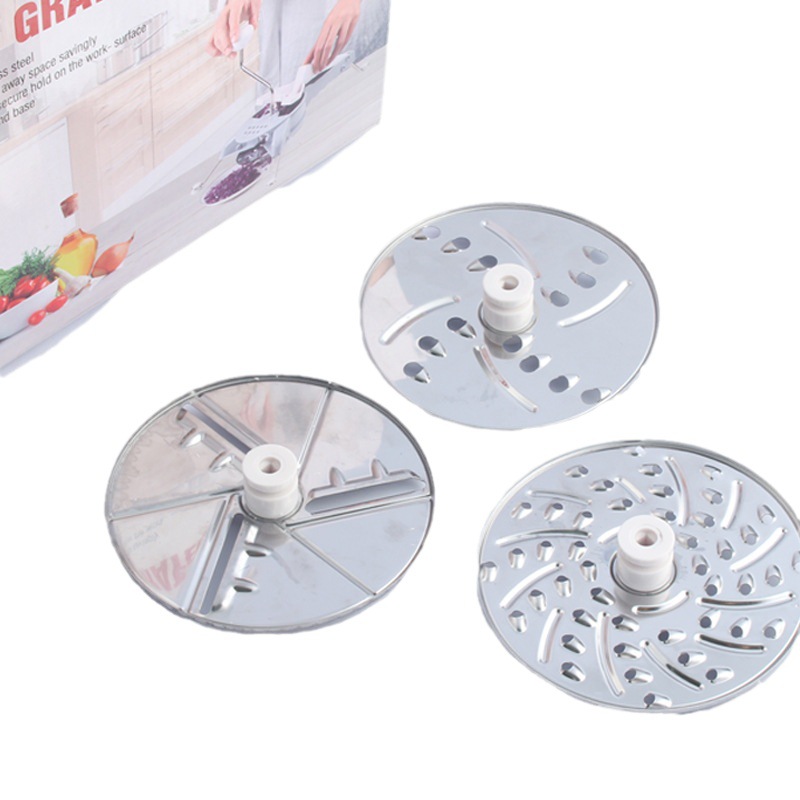 Dụng cụ cắt rau đa chức năng, Máy hủy khoai tây tay quay, bảo vệ tay nhà bếp, tạo tác, băm nhỏ và thái lát